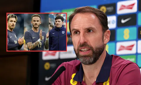 Southgate giải thích về việc gạch tên trụ cột tại Euro 2024