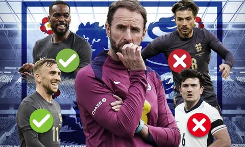 Cơ hội quay lại tuyển Anh chưa đóng với Maguire và Jack Grealish