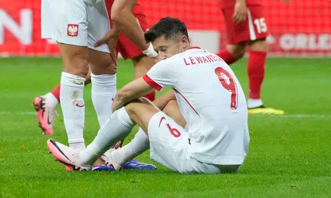 Lewandowski chấn thương ngay trước thềm Euro 2024