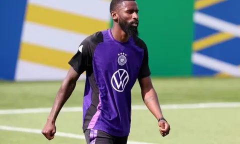 Antonio Rudiger ẩu đả ngay trên sân tập ĐT Đức trước thềm Euro 2024
