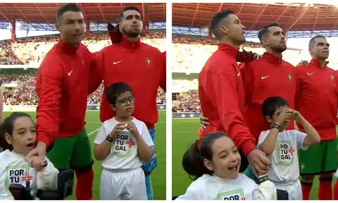 Ronaldo nhận mưa lời khen sau hành động ấm lòng với em nhỏ dẫn đầu