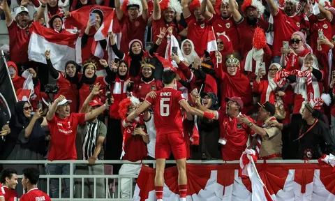 Tiền vệ U23 Indonesia kiệt sức sau trận thua đáng tiếc Iraq
