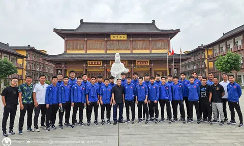 U19 Việt Nam có hoạt động ý nghĩa trước trận gặp Hàn Quốc