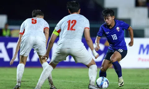 Sao nhập tịch tỏa sáng, Campuchia thắng dễ đội hạng 191 FIFA