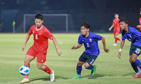VIDEO: U16 Việt Nam hòa đáng tiếc Campuchia sau trận thắng 15-0