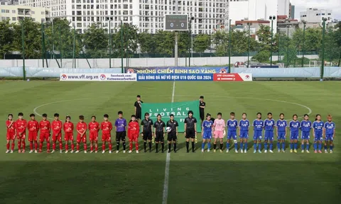 VIDEO: Khai mạc giải bóng đá nữ vô địch U16 Quốc gia 2024