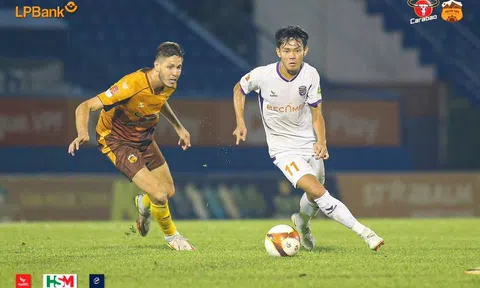 BXH vòng 26 V-League 2023/2024: Xác định đội trụ hạng