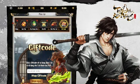 Code Tuyệt Đại Kiếm Vương mới nhất và cách nhập