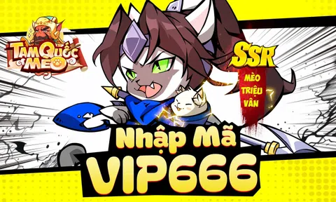 Code Tam Quốc Mèo mới nhất và cách nhập