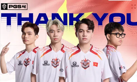 Đội tuyển Việt Nam tụt 10 hạng tại PGS 4