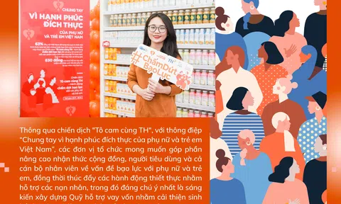 Nhìn lại chiến dịch "Tô cam" của TH và Quỹ Vì Tầm Vóc Việt chung tay chống bạo lực giới