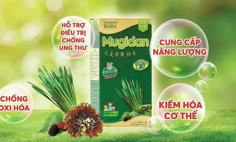 Nhiều người u bướu chọn bột lúa mạch Mugidan Nhật để tăng miễn dịch, chống suy mòn