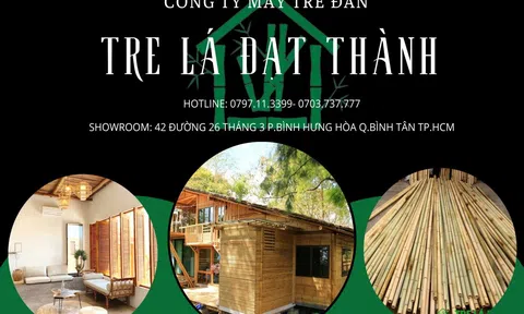 Tre Lá Đạt Thành - Công ty nội thất Mây Tre Đan tại TP.HCM