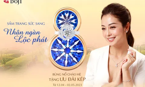 Cùng DOJI sắm Trang sức Sang - Nhận ngàn Lộc phát: Ngập tràn ưu đãi tới 30%