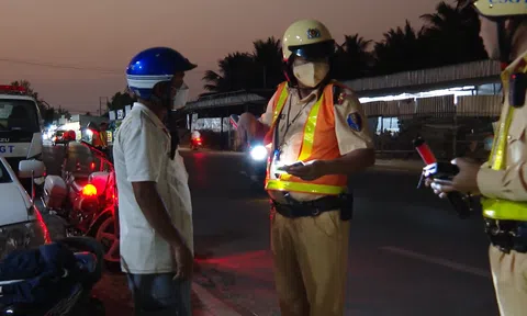 Tiền Giang: Xử lý vi phạm trật tự an toàn giao thông qua camera