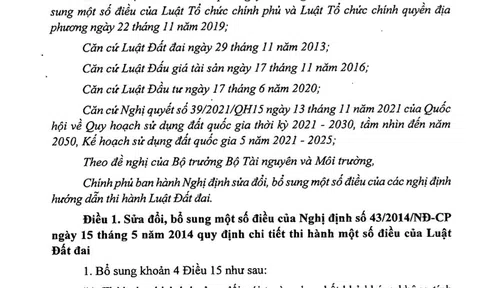 Nghị định số 10/2023/NĐ-CP hướng dẫn thi hành Luật Đất đai: Cần hiểu và thực hiện đúng!