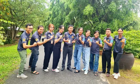 Đội thanh niên tình nguyện sẵn sàng cho ngày hội họ Dương khu vực Đông Nam Bộ 2023