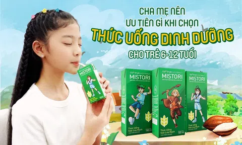 Cha mẹ nên ưu tiên gì khi chọn thức uống dinh dưỡng cho trẻ 6-12 tuổi?