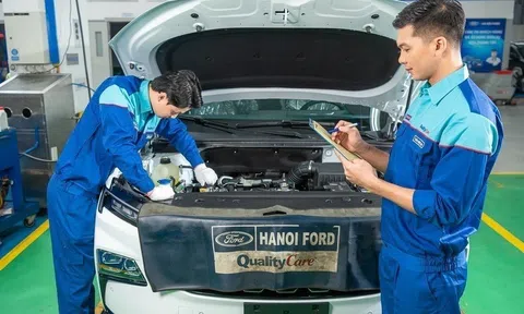 Trải nghiệm dịch vụ chăm sóc xe chuyên nghiệp tại Hà Nội Ford