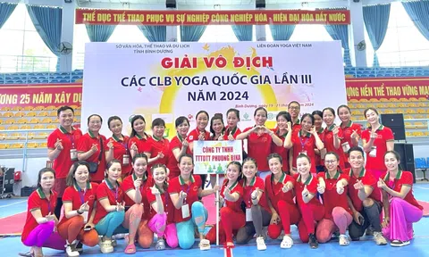 Khai mạc giải vô dịch các CLB Yoga Việt Nam năm 2024