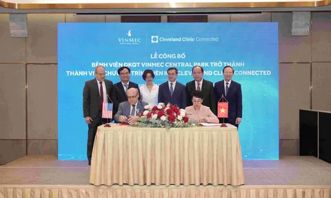 Vinmec có bệnh viện thứ 2 gia nhập hệ thống liên kết toàn cầu Cleveland Clinic Connected (Mỹ)