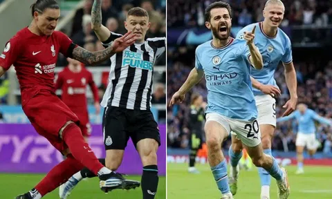 Lịch thi đấu Ngoại hạng Anh hôm nay: Newcastle đại chiến Liverpool; Man City vươn lên dẫn đầu BXH?