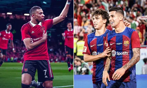 Tin bóng đá sáng 2/9: Man Utd kích hoạt thương vụ Mbappe; Joao Felix và Cancelo chính thức đến Barca