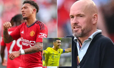 Công khai 'bật' HLV Ten Hag, Jadon Sancho có bến đỗ không tưởng sau khi rời Man United?