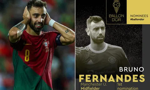 Lập kỷ lục khó tin tại vòng loại Euro 2024, Bruno Fernandes bất ngờ được 'đề cử' Quả bóng vàng