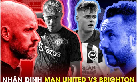 Dự đoán tỷ số Man United vs Brighton - Vòng 5 Ngoại hạng Anh: Hojlund lập kỷ lục?