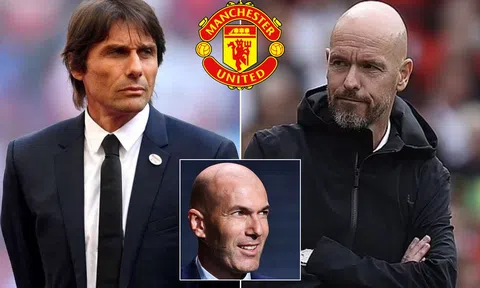 Không phải Zidane, Antonio Conte bất ngờ cập bến Man United sau sự ra đi của HLV Ten Hag?