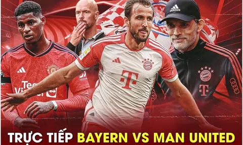 Xem trực tiếp bóng đá Bayern vs MU ở đâu, kênh nào?; Link xem trực tiếp Cúp C1 Champions League HD