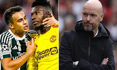 Man United lên kế hoạch bán Onana, HLV Ten Hag quyết tâm chiêu mộ thủ thành đắt giá nhất thế giới?