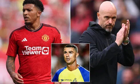 Tin chuyển nhượng MU hôm nay: Jadon Sancho gia nhập AS Roma? Ten Hag gặp quả báo vì Ronaldo