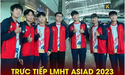 Trực tiếp LMHT ASIAD 2023 26/9: Đài Loan gây sốt trước ngày gặp Việt Nam? Thái Lan gây thất vọng?