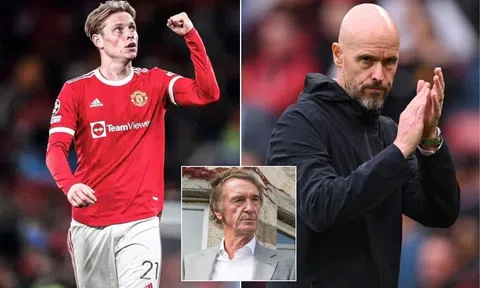 Chuyển nhượng MU 17/10: Barca xác nhận vụ De Jong tới Man Utd; Tỷ phú Anh chốt tương lai HLV Ten Hag