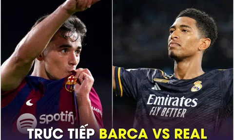 Xem trực tiếp bóng đá Barca vs Real ở đâu, kênh nào?; Link xem bóng đá trực tuyến La Liga FULL HD