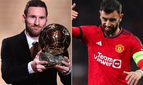 Tin bóng đá quốc tế 30/10: Messi lập kỷ lục khó tin tại QBV 2023; Bruno Fernandes bị MU trừng phạt