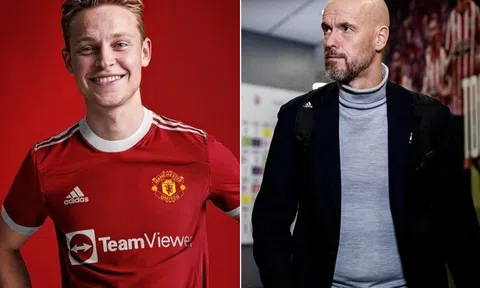 Chuyển nhượng MU 30/10: Barca xác nhận De Jong tới Man Utd; HLV Ten Hag nhận trát sa thải?