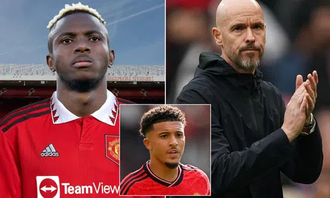 Chuyển nhượng MU 14/11: Osimhen xác nhận tới Man Utd; HLV Ten Hag chính thức để Sancho tới Barcelona