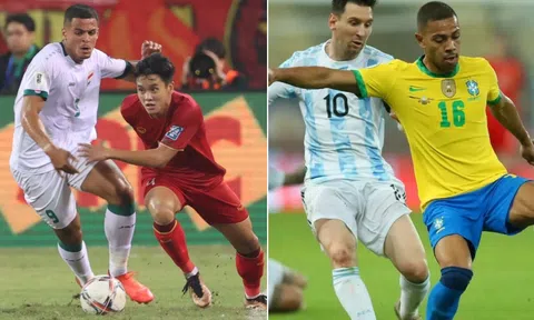 Lịch thi đấu bóng đá 21/11: ĐT Việt Nam đón tin dữ tại VL World Cup 2026; Brazil đại chiến Argentina