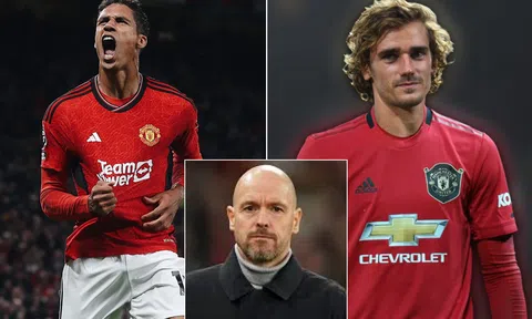 Tin bóng đá quốc tế 21/11: Varane công khai chỉ trích HLV Ten Hag; Vụ Griezmann đến Man Utd ngã ngũ