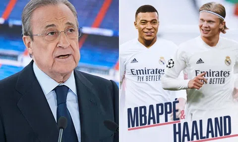 Real Madrid bất ngờ tái kích hoạt thương vụ Mbappe, xác nhận chiêu mộ Haaland với giá không tưởng