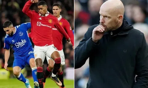 Kết quả bóng đá Ngoại hạng Anh hôm nay: MU thua thảm Everton, HLV Ten Hag nguy cơ bị sa thải