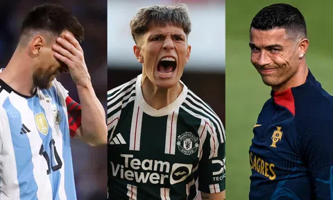 Lập siêu phẩm giúp MU đại thắng, Garnacho bất ngờ bị Messi 'từ mặt' vì bắt chước Ronaldo?