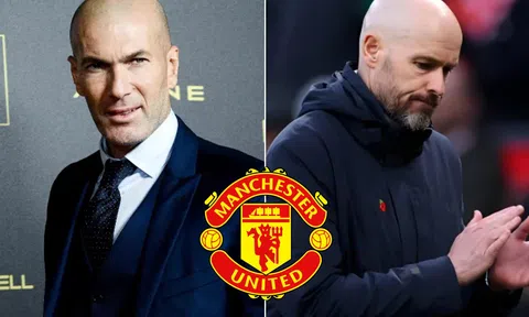 Zidane bất ngờ có động thái khiến fan MU 'lên đỉnh', HLV Ten Hag đếm ngược ngày bị sa thải