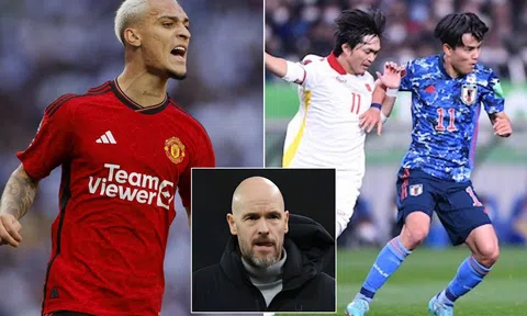 HLV Ten Hag đoạn tuyệt với Antony, MU quyết tâm chiêu mộ ngôi sao từng 'tắt điện' trước ĐT Việt Nam
