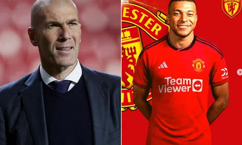 Tin chuyển nhượng trưa 12/1: Zidane đồng ý đến MU thay Ten Hag; Real Madrid dâng Mbappe cho Man Utd
