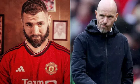 Chuyển nhượng MU 15/1: Benzema chính thức đến Man Utd; HLV Ten Hag trên đường rời Manchester United