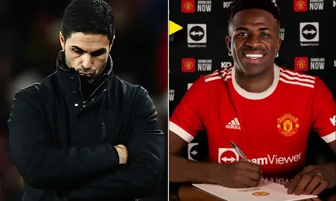 Tin chuyển nhượng trưa 29/1: Arteta xác nhận rời Arsenal tới Barca; Vinicius đồng ý gia nhập Man Utd